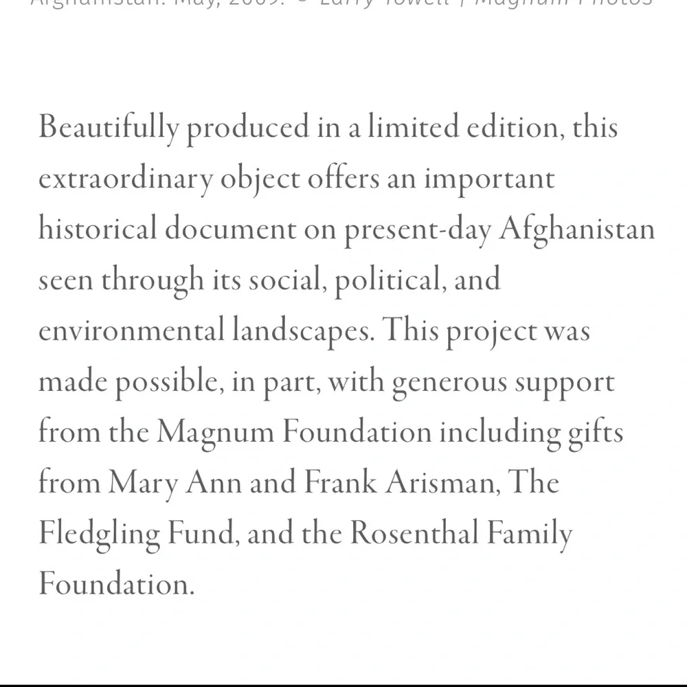 Larry Towell: Afghanistan - Picture 14 of 15